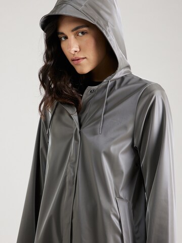 Manteau fonctionnel 'A-line W Jacket' RAINS en gris