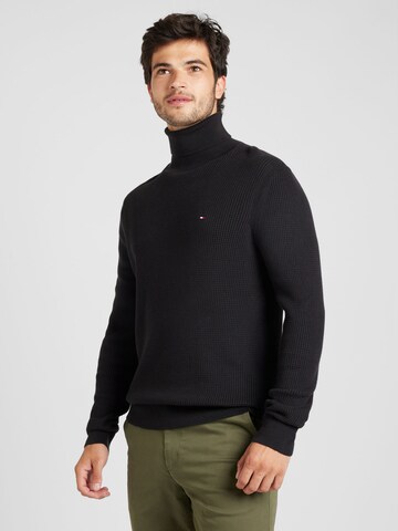 Pullover di TOMMY HILFIGER in nero: frontale