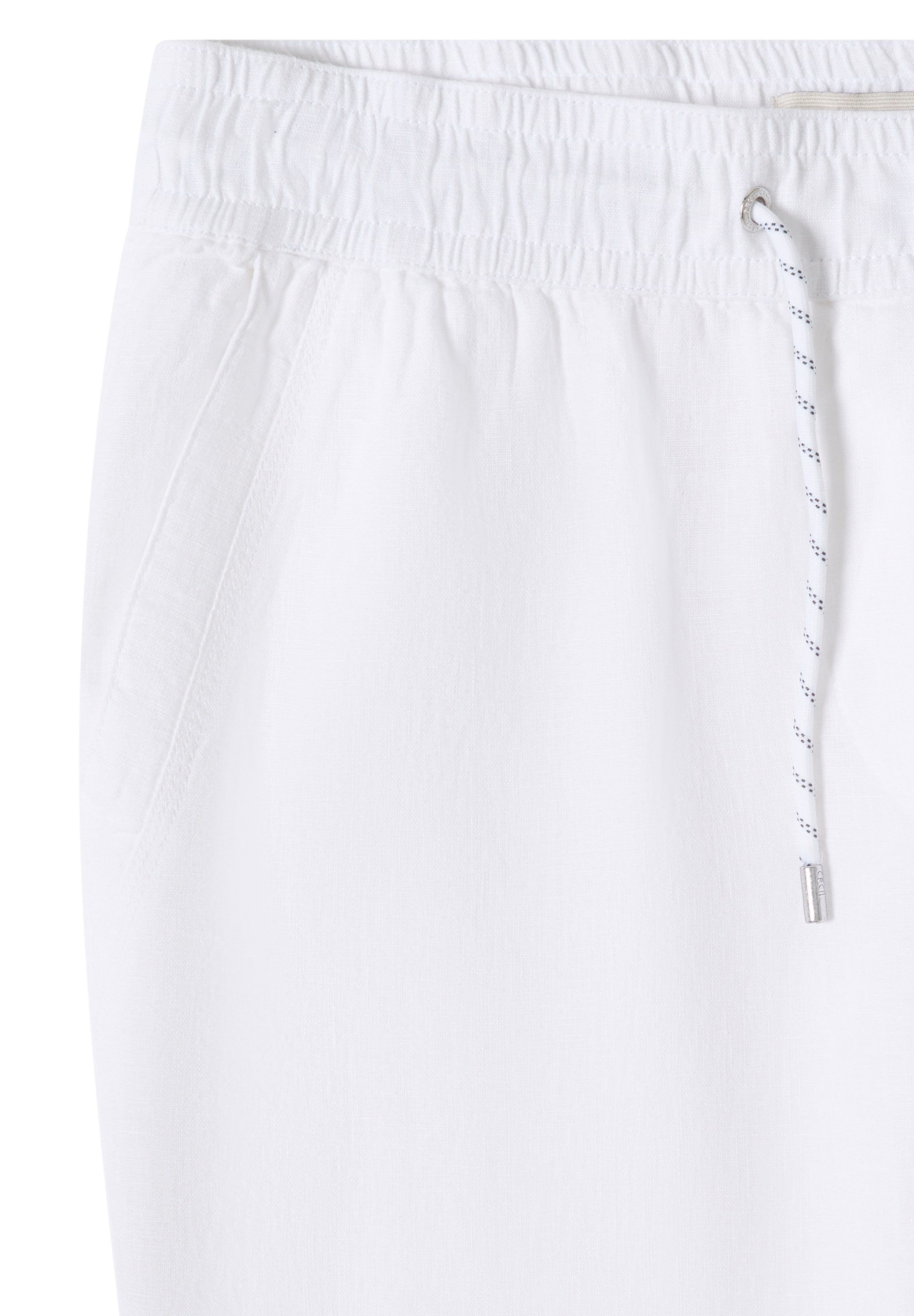 CECIL Slim fit Pants in White