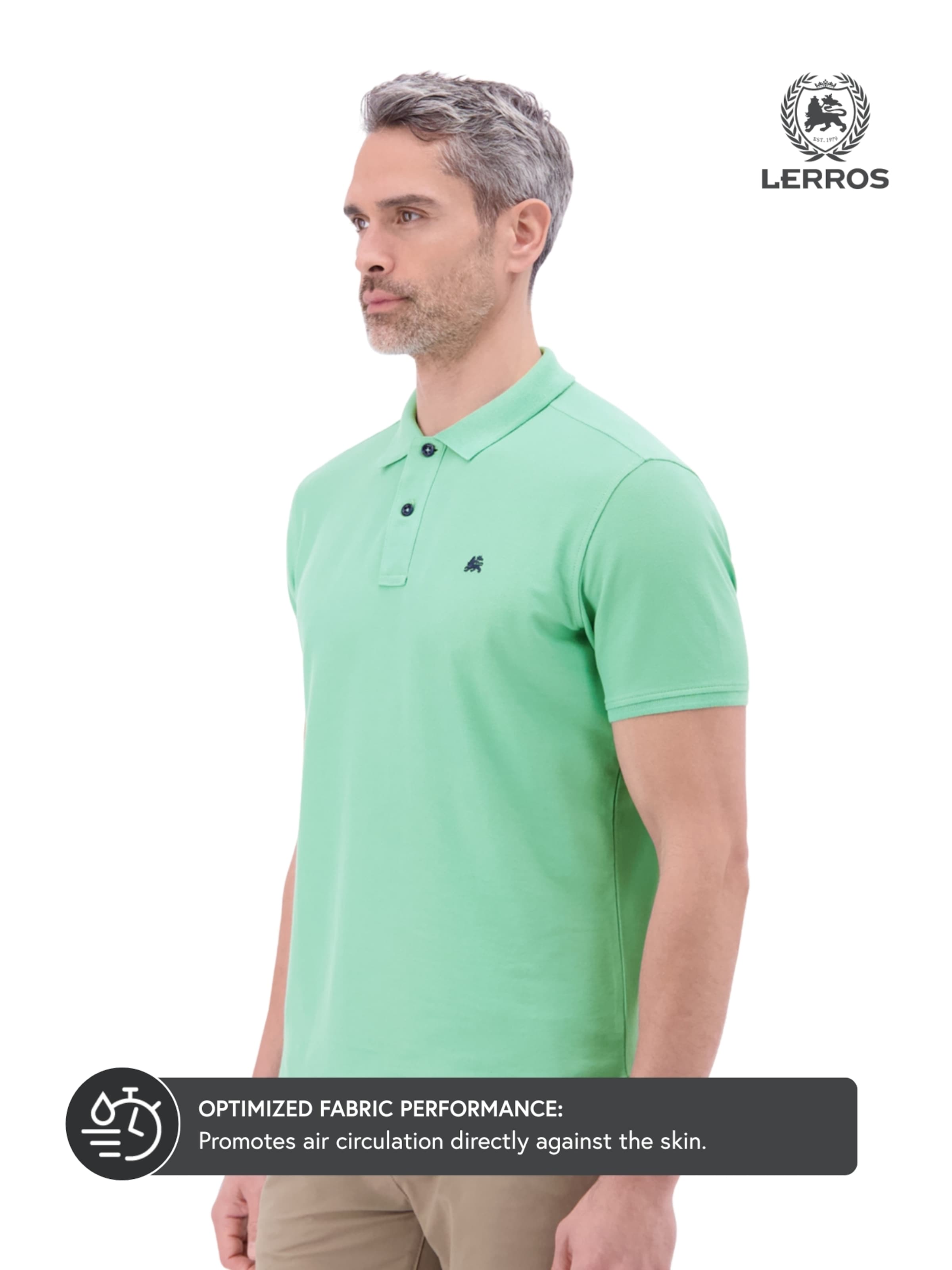 LERROS Shirt in Green
