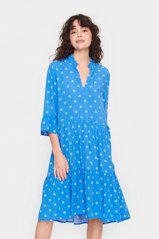 Robe 'Eda' SAINT TROPEZ en bleu : devant