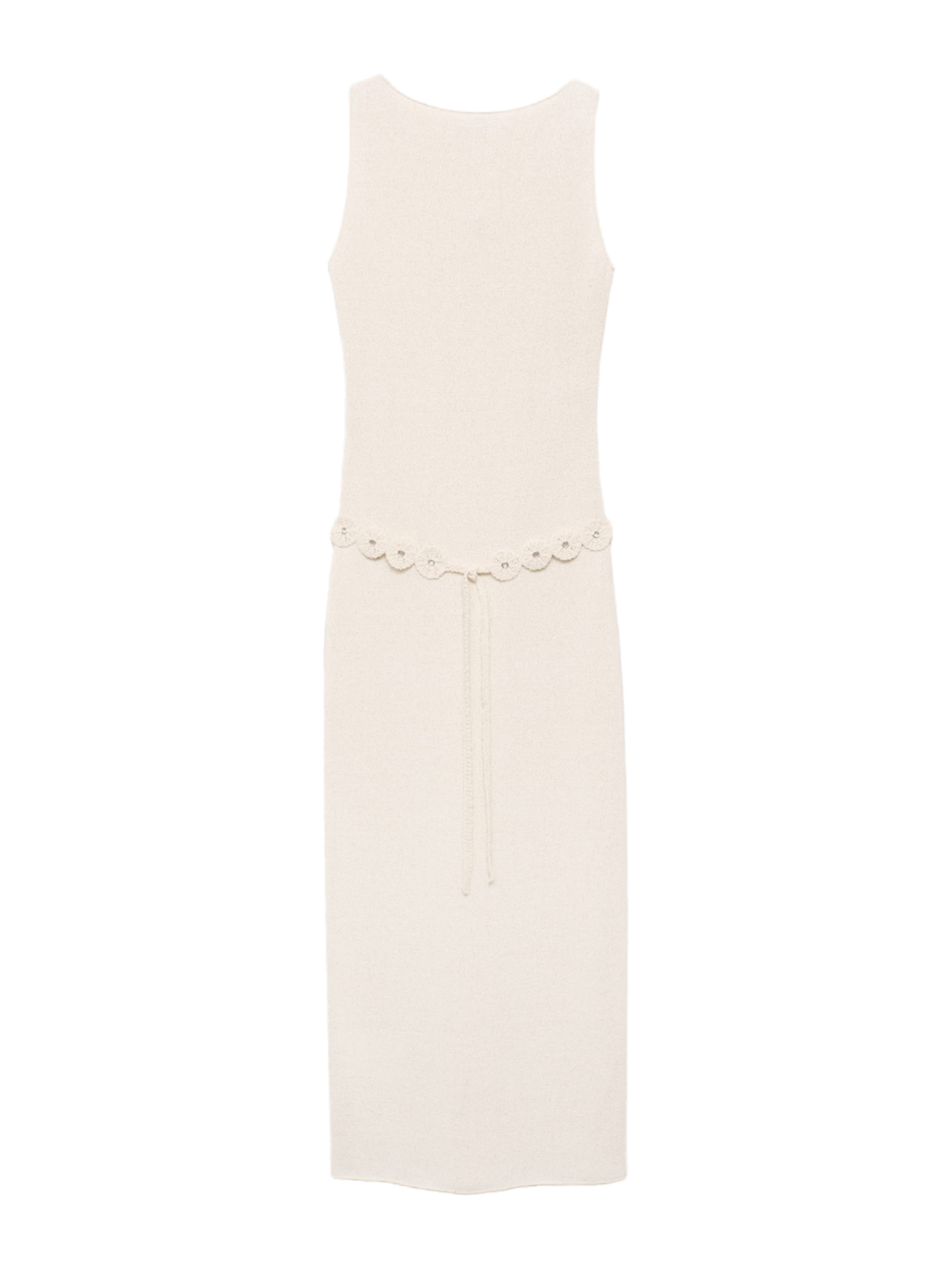 Rochie tricotat 'KING' MANGO pe bej, Vizualizare produs