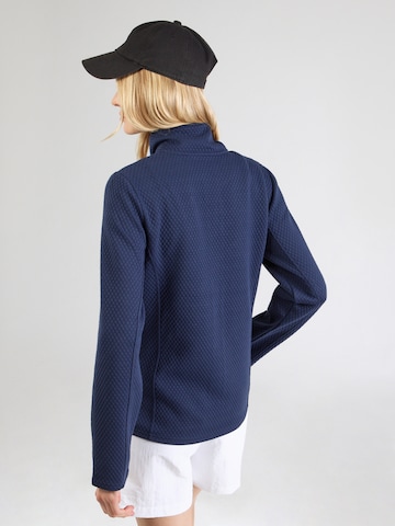 KILLTEC Athletic Fleece Jacket 'KSW 99' in Blue: back