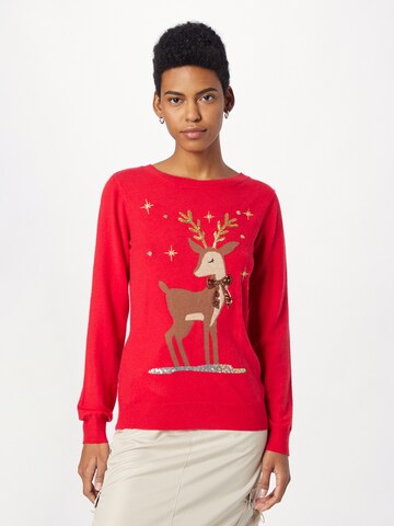 Pullover di Dorothy Perkins in rosso: frontale