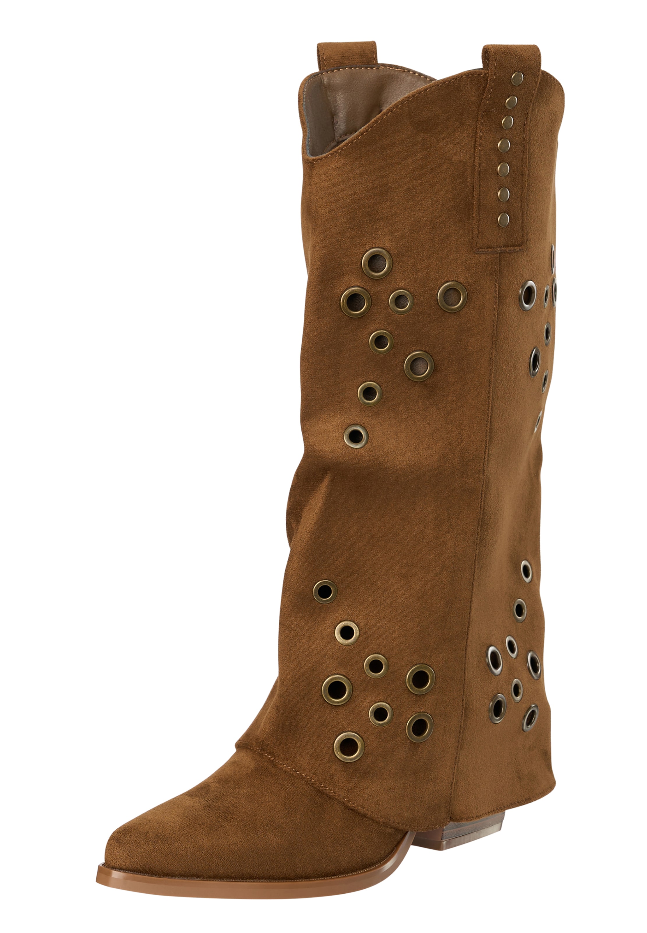 Salinyang Cowboylaarzen in Bruin: voorkant