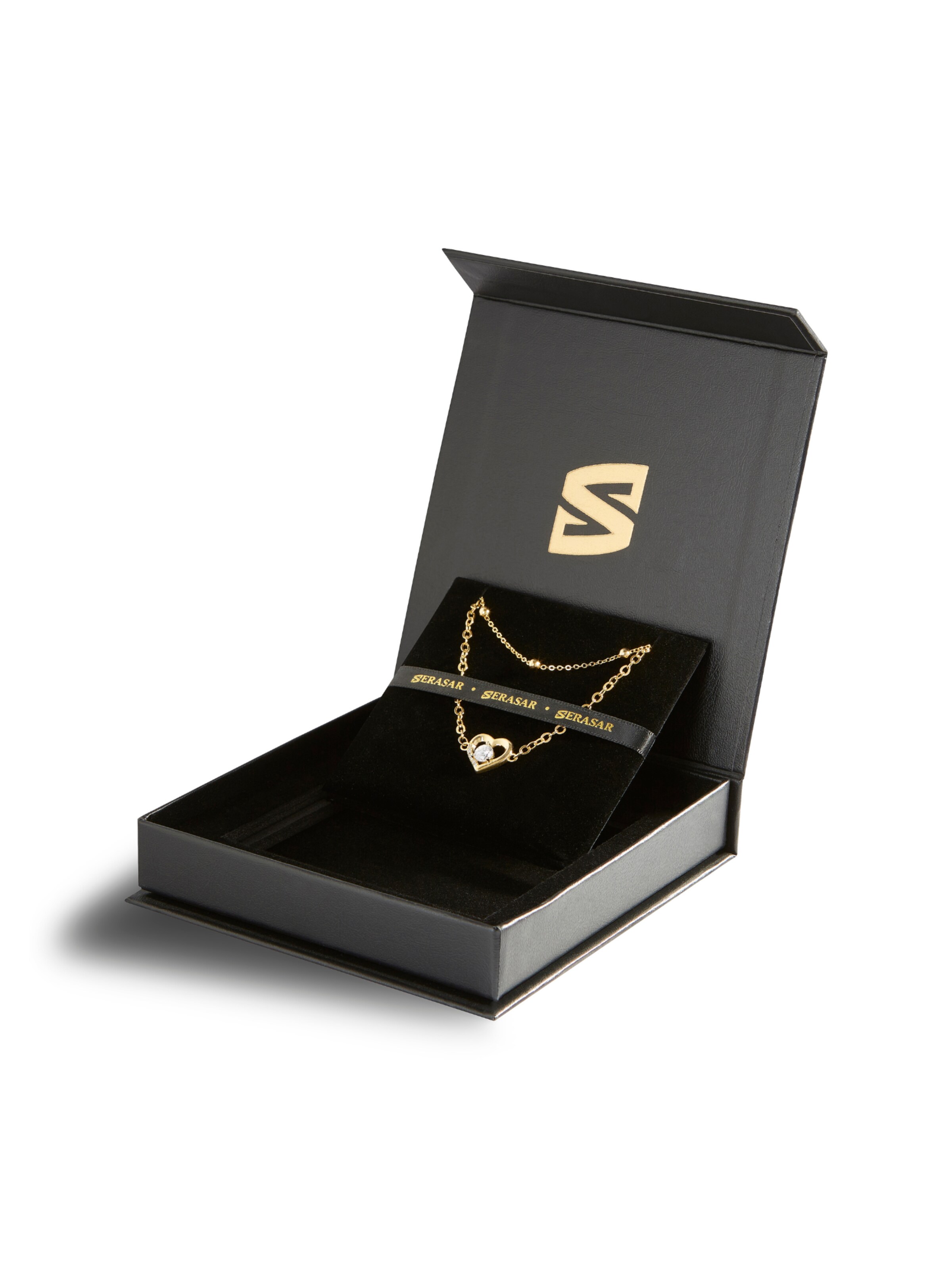 SERASAR Bracelet 'Anklet Heart' in Gold