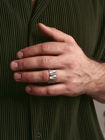 REYTEL Ring 'THE HINDER' in Zilver