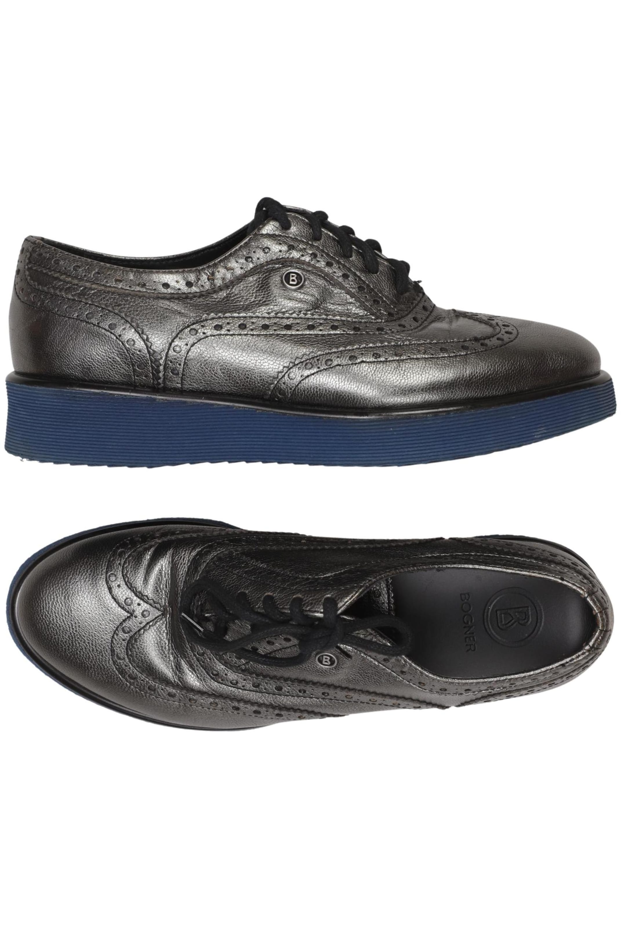 BOGNER Halbschuh 38 in Silber: Vorderseite