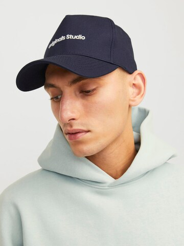 Cappello da baseball 'JACVESTERBRO' di JACK & JONES in blu: frontale