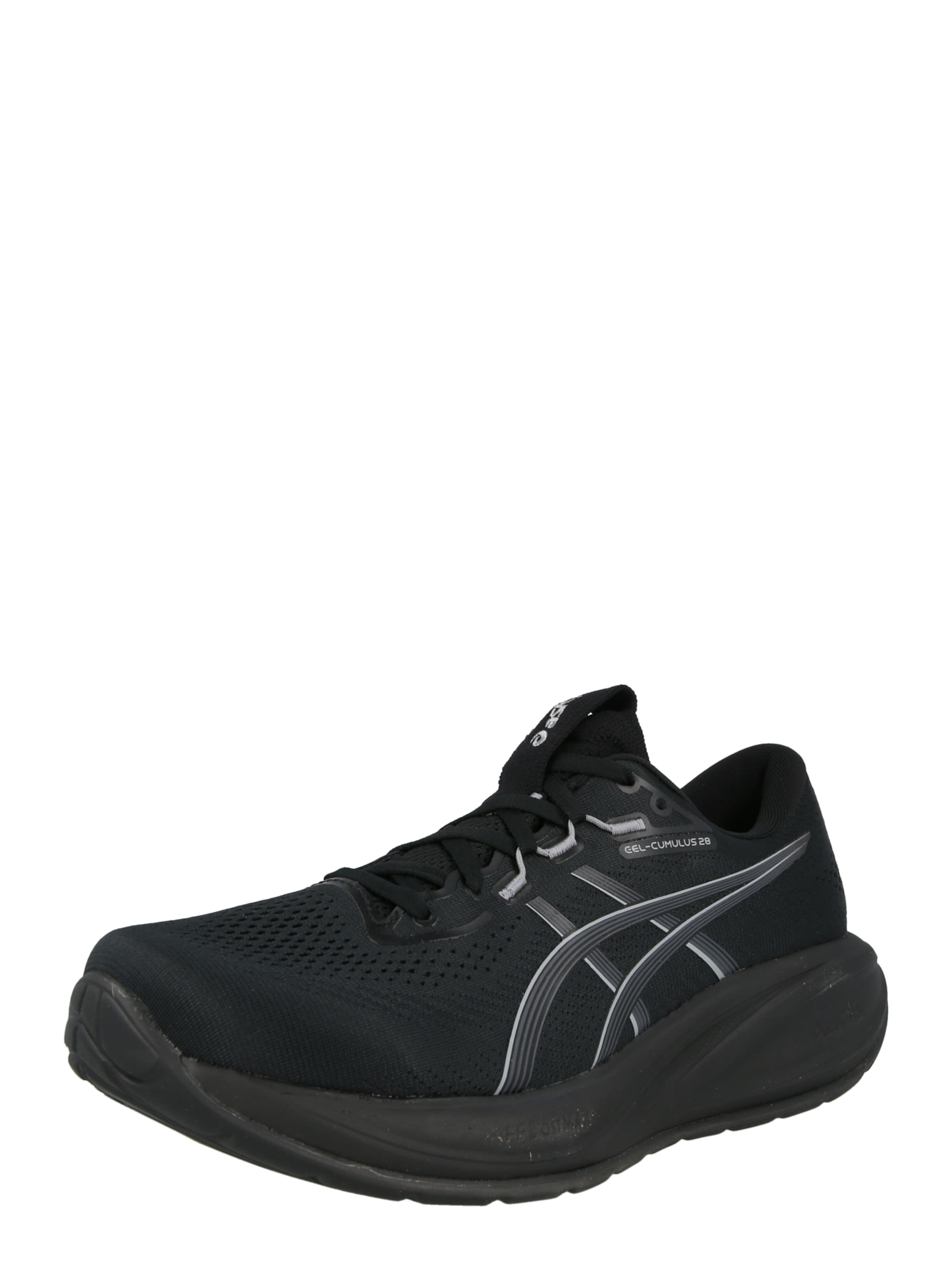 Chaussure de course 'Gel-Cumulus 28' ASICS en noir : devant