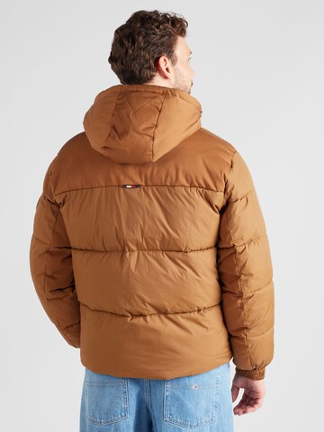 TOMMY HILFIGER Winter Jacket 'New York' in Brown