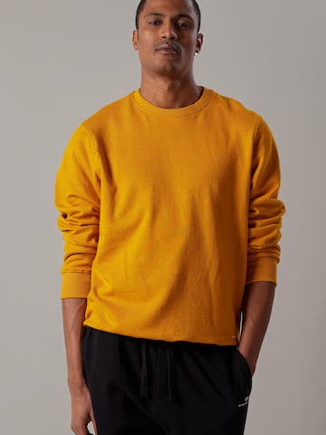 OWN Off With Nature Sweatshirt 'Felpa Felpata Girocollo' in Brown: front