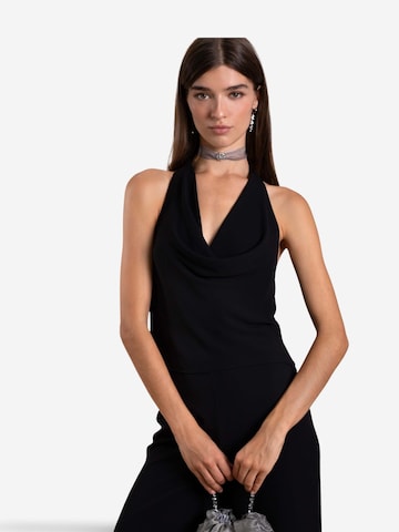 THE-ARE Blouse in Zwart: voorkant