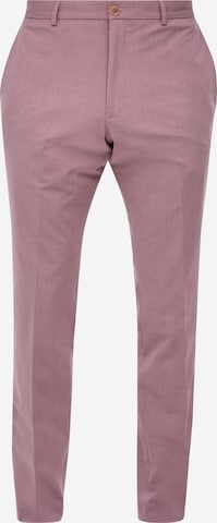 s.Oliver BLACK LABEL - Slimfit Pantalón chino en lila: frente