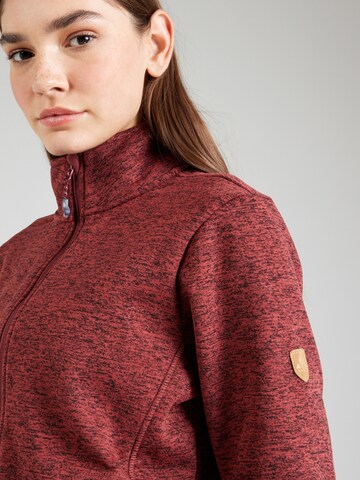 Whistler Functionele fleece jas 'Samani' in Rood