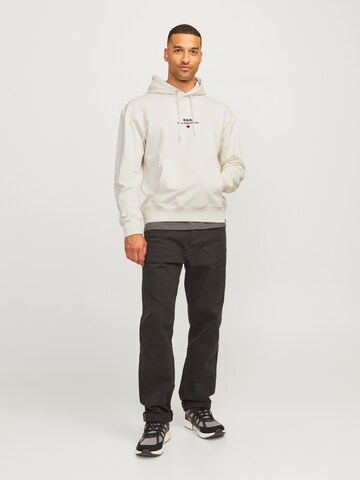 JACK & JONES Свитшот 'RDDBENJAMIN' в Белый