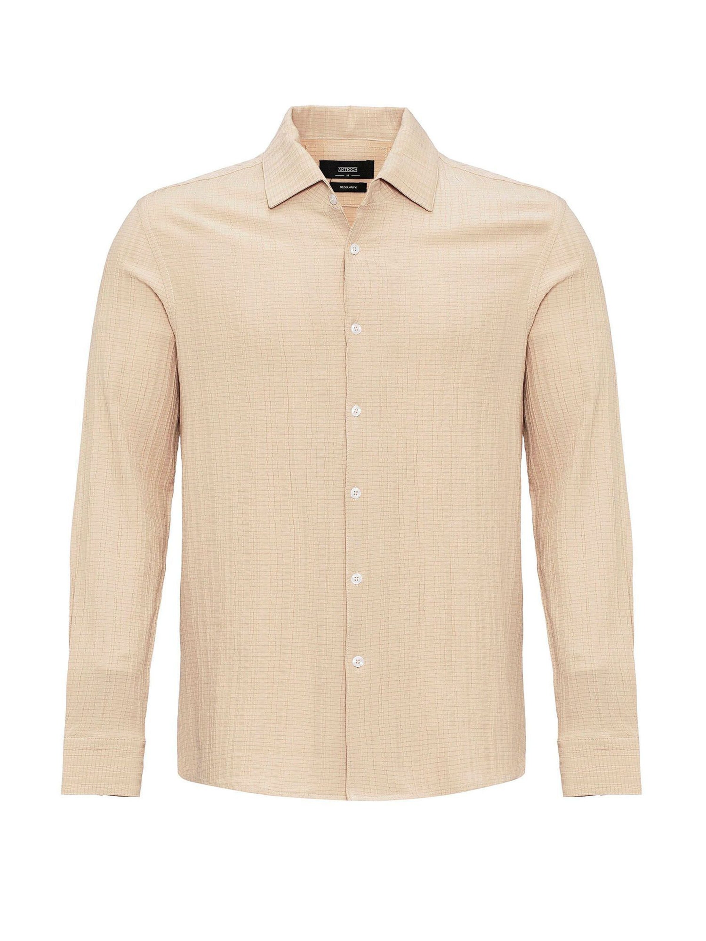 Antioch Tavaline suurus Triiksärk, värv beež: eest vaates