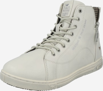 MUSTANG High-top trainers in Beige: front