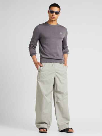WEEKDAY Loose fit Trousers 'London' in Grey