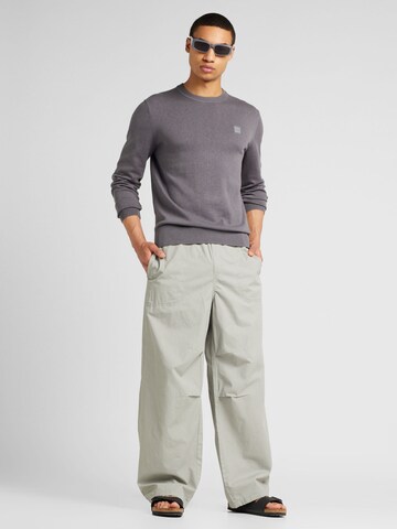 Loosefit Pantalon 'London' WEEKDAY en gris
