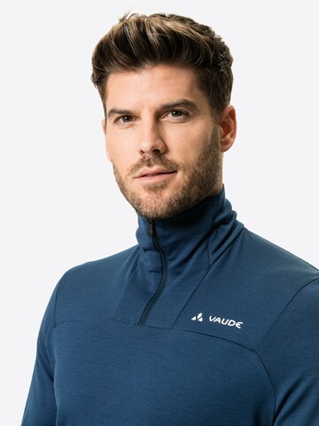 VAUDE Functioneel shirt 'Monviso' in Blauw
