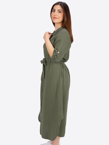 Robe-chemise 'Victoria' Seasons of April en vert