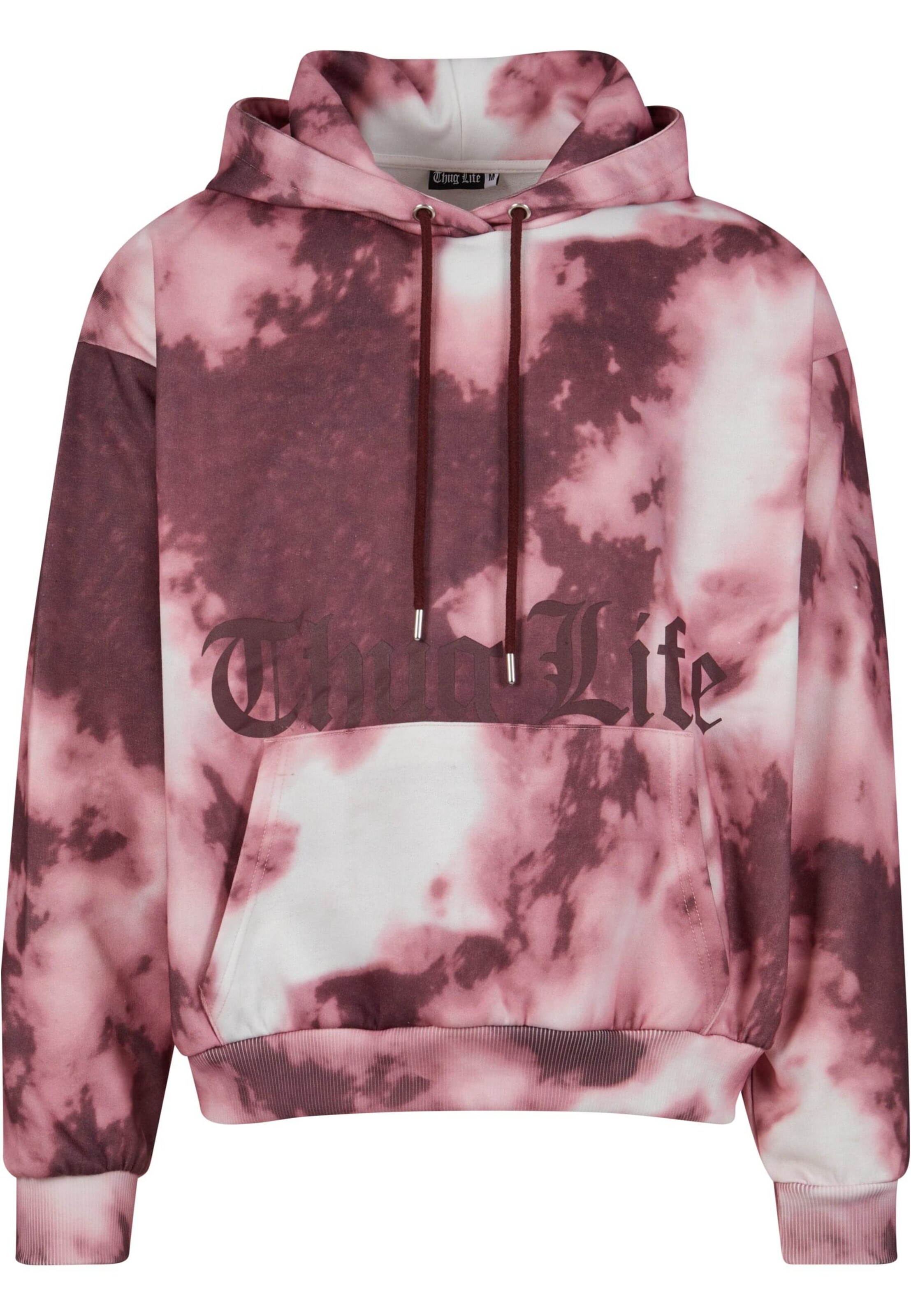 Felpa 'Underground' di Thug Life in rosso: frontale