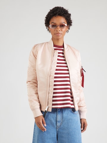 Veste mi-saison 'MA-1 VF 59' ALPHA INDUSTRIES en orange : devant