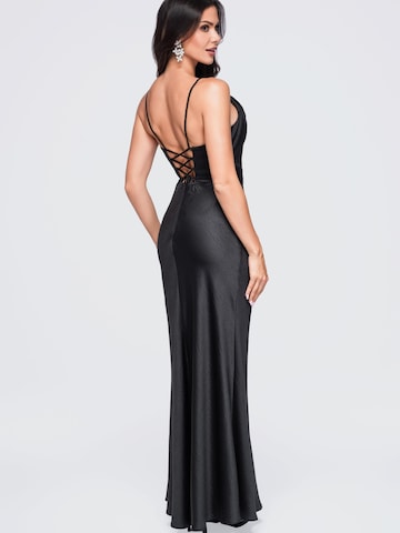 Ombre Abendkleid‌‌‌‌‌‌ in Schwarz