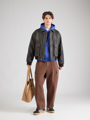 ALPHA INDUSTRIES Majica | modra barva