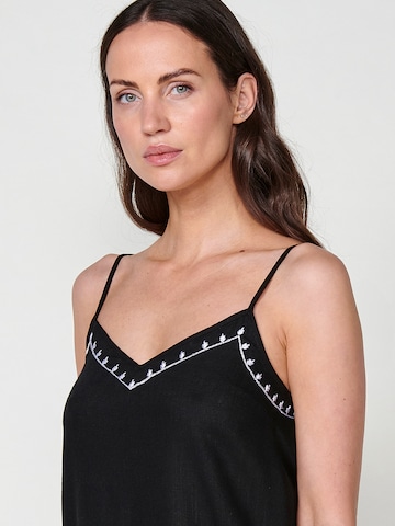 KOROSHI Bluse i sort