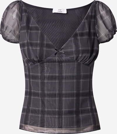 Marškinėliai iš SHYX, spalva – pilka / šviesiai pilka / juoda, Prekių apžvalga