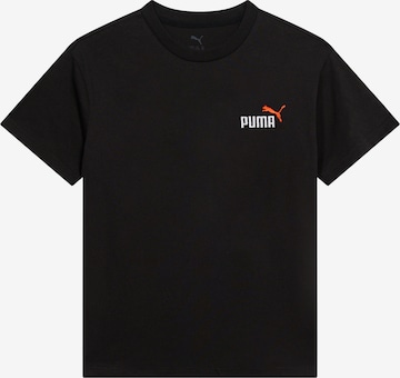 PUMA - Camiseta 'ESS No. 1' en negro: frente