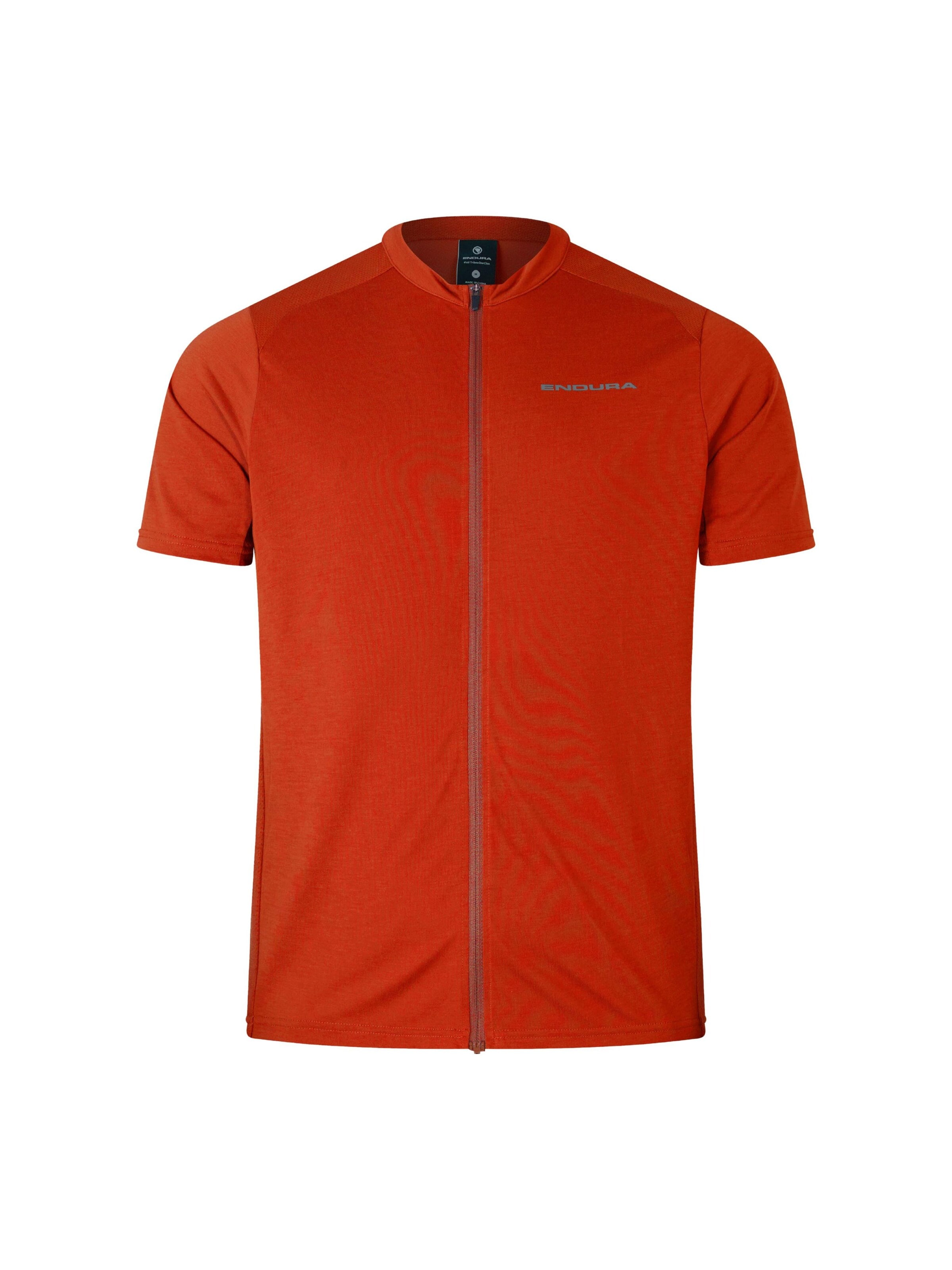 ENDURA Functioneel shirt 'Loop' in Rood: voorkant