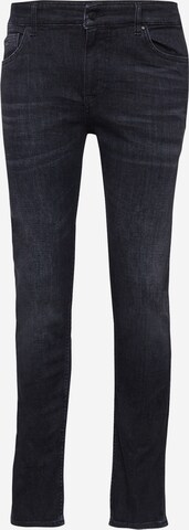 Slimfit Jeans 'Delano' de la BOSS pe gri: față