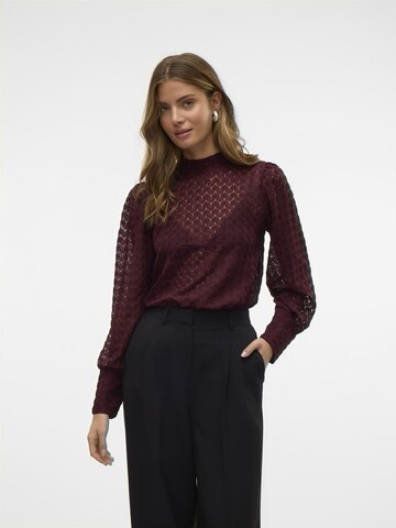 VERO MODA Blus 'VMBECCA' i röd: framsida