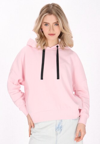 MYMO - Sudadera en rosa: frente
