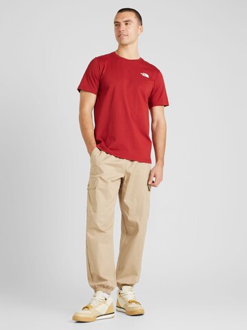 THE NORTH FACE T-Shirt 'REDBOX' in Rot