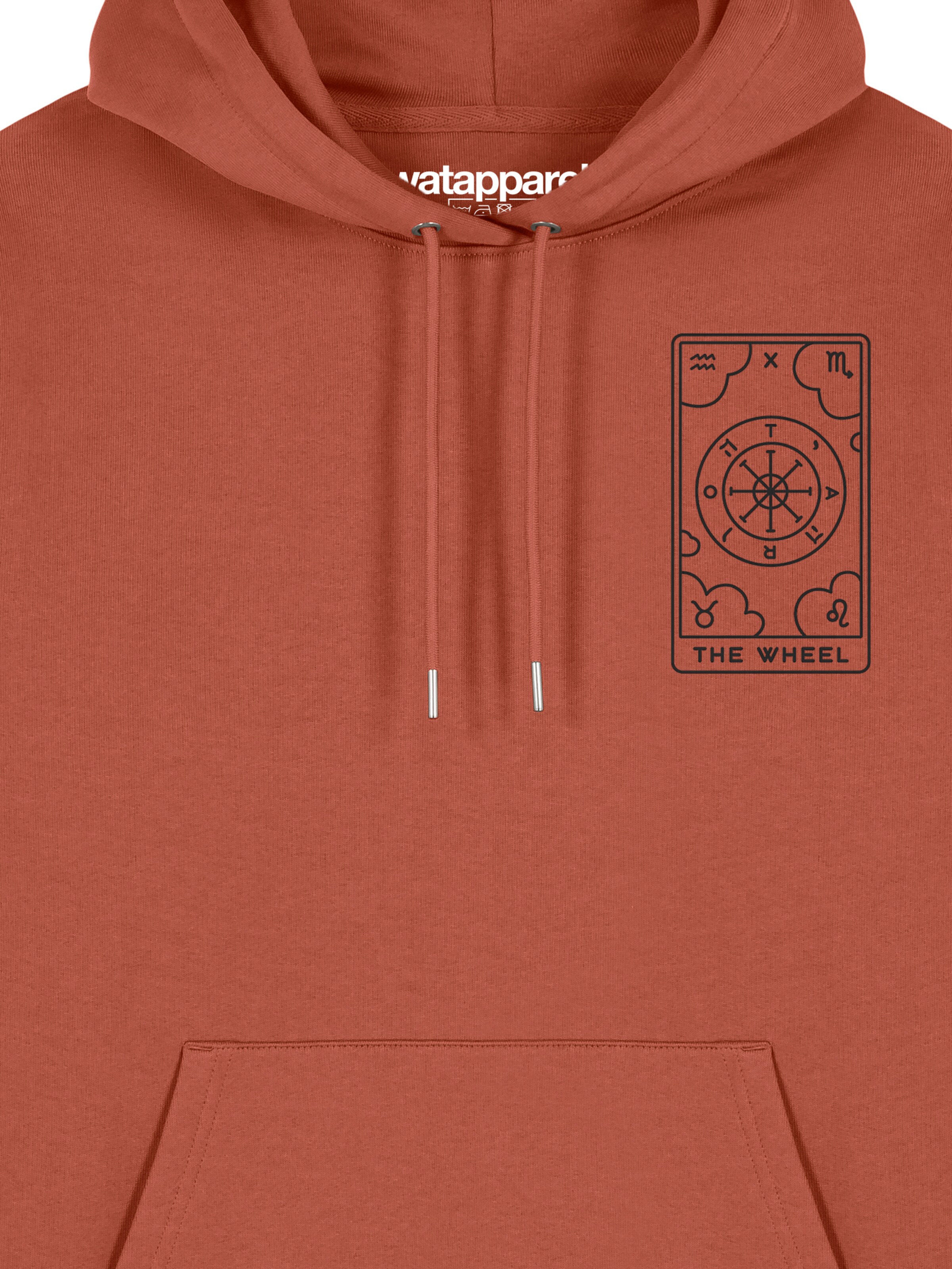 Sweat-shirt 'Tarot The Weel' Watapparel en marron