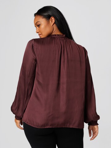 Guido Maria Kretschmer Curvy - Blusa 'Lilou' em vermelho