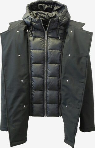 DreiMaster Klassik Winterjacke in Schwarz