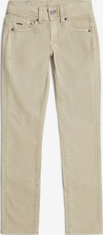 Coupe slim Jean G-STAR en beige : devant