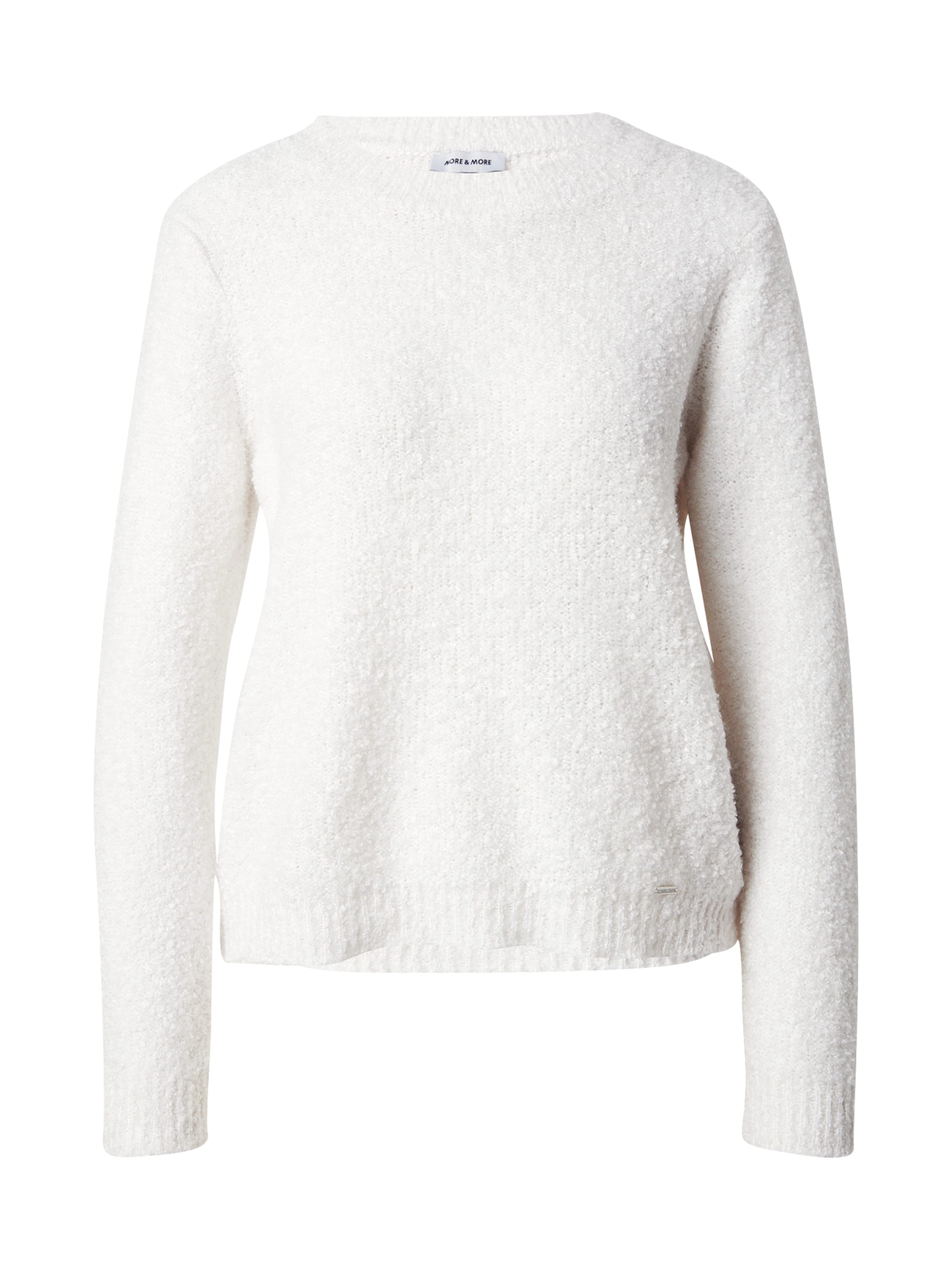 MORE & MORE Svetr – bílá: přední strana