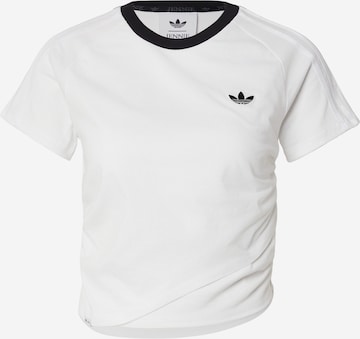 ADIDAS ORIGINALSMajica 'LAYER' - bijela boja: prednji dio
