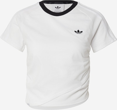 XS dydžio Marškinėliai 'LAYER' iš ADIDAS ORIGINALS, spalva – juoda / balta, Prekių apžvalga