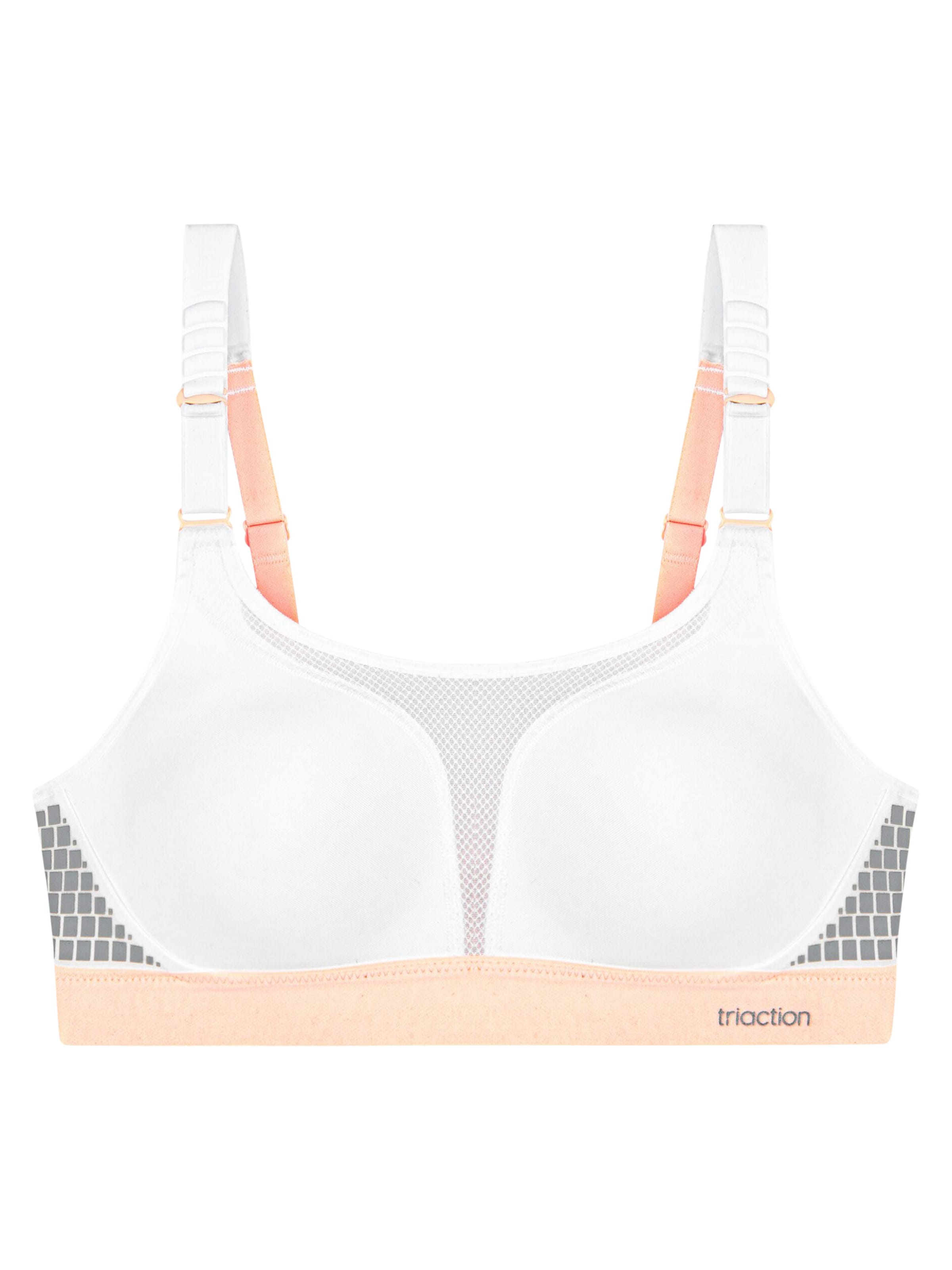 Triumph Triaction Bra 'Extreme Lite' in White: front