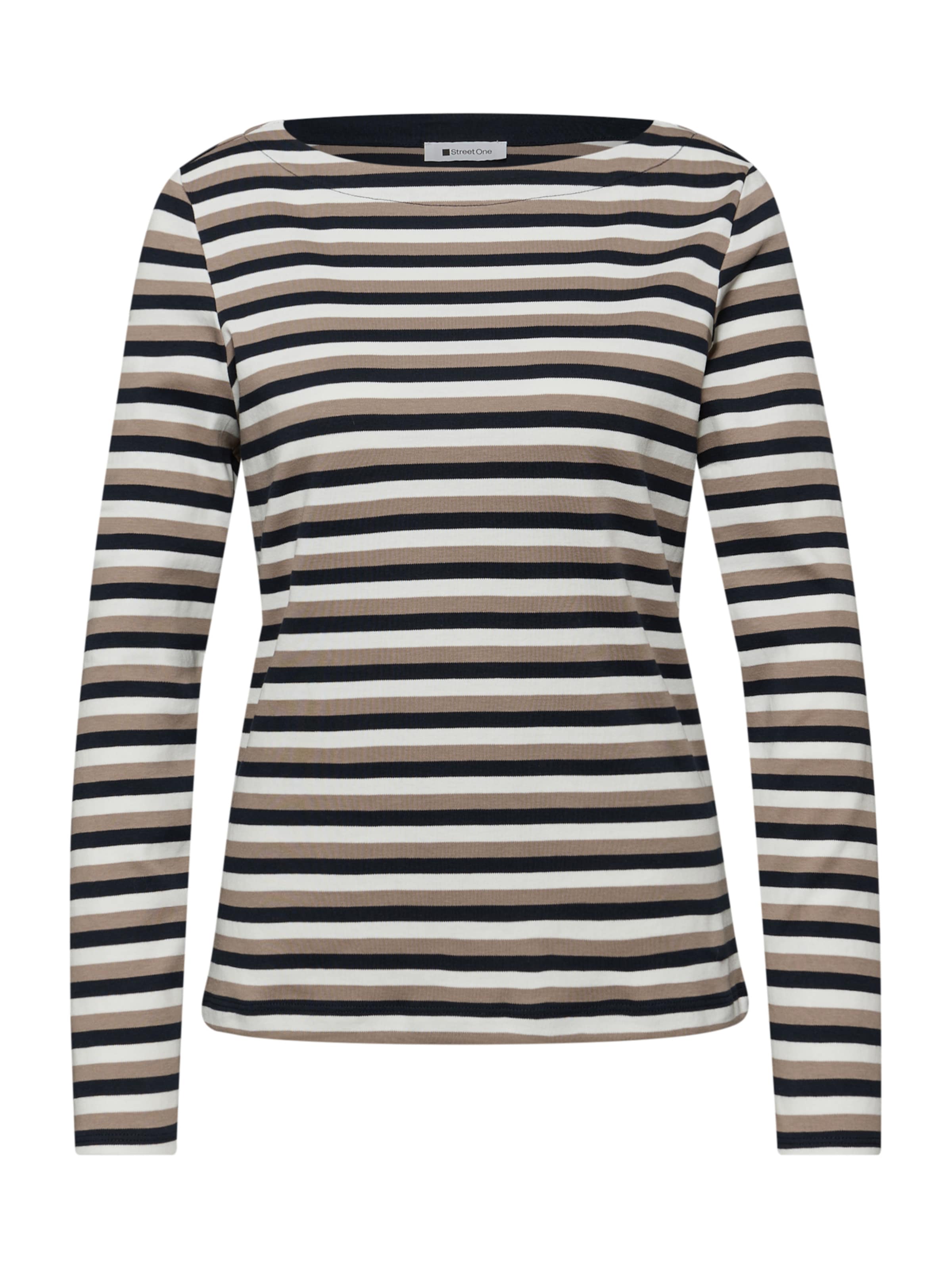 STREET ONE Póló - barna: elől