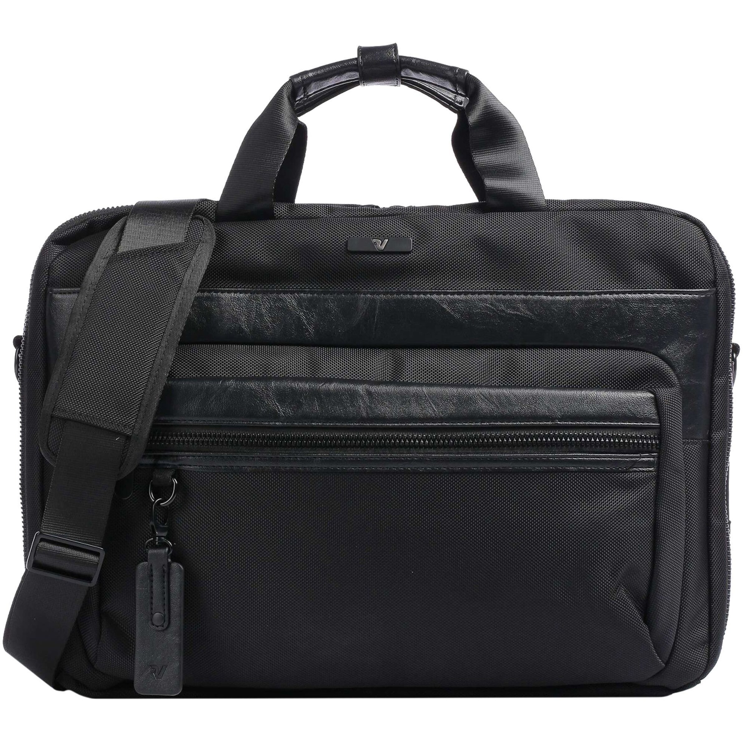 Roncato Document Bag in Black: front