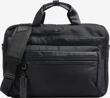 Roncato Document Bag in Black: front