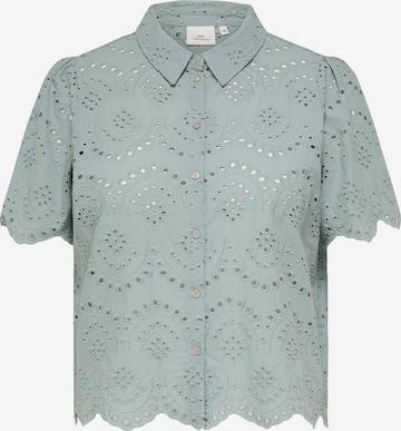 Camicia da donna 'CARValais' di ONLY Carmakoma in verde: frontale